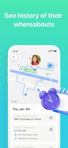 iSharing: GPS Location Tracker स्क्रीनशॉट 3