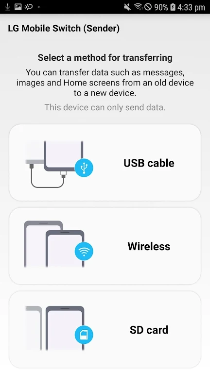 LG Mobile Switch (will closed) Captura de tela 3