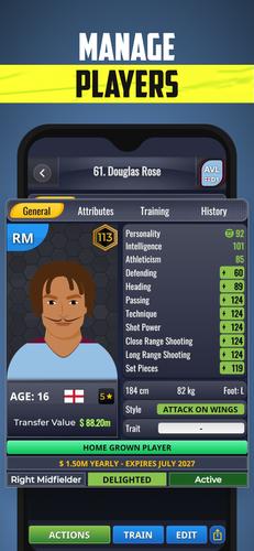 Ultimate Football Club Manager ဖန်သားပြင်ဓာတ်ပုံ 0