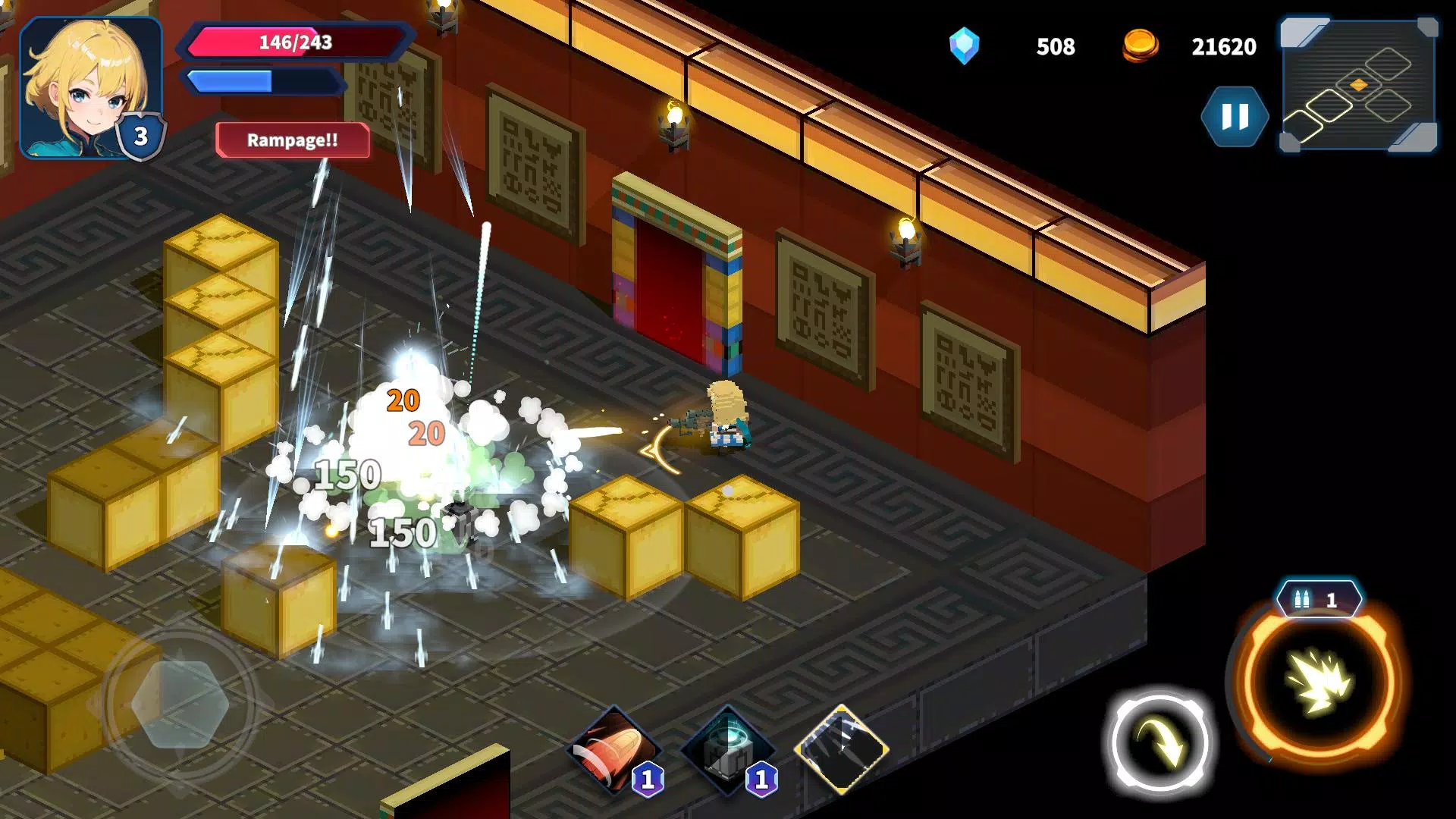 Cube of Life: Shooting RPG Tangkapan skrin 1