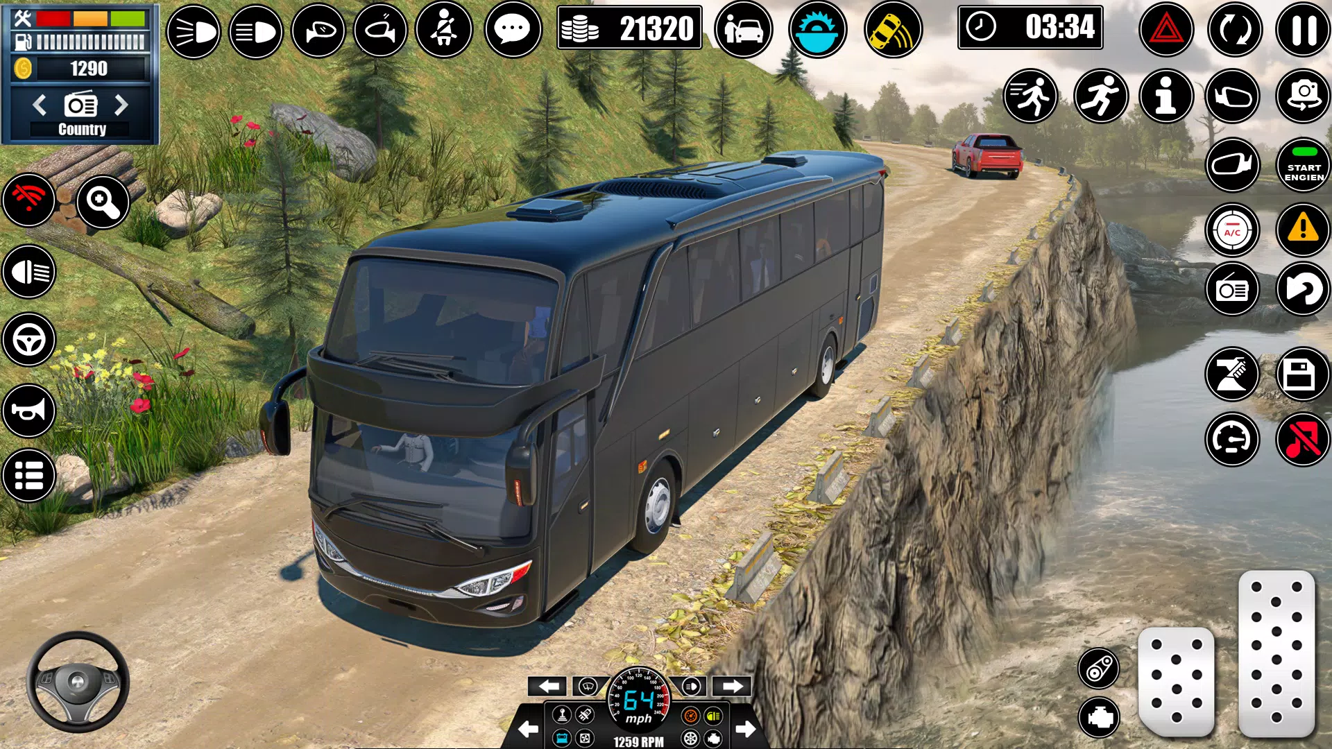 Coach Bus Driving Simulator Скриншот 2