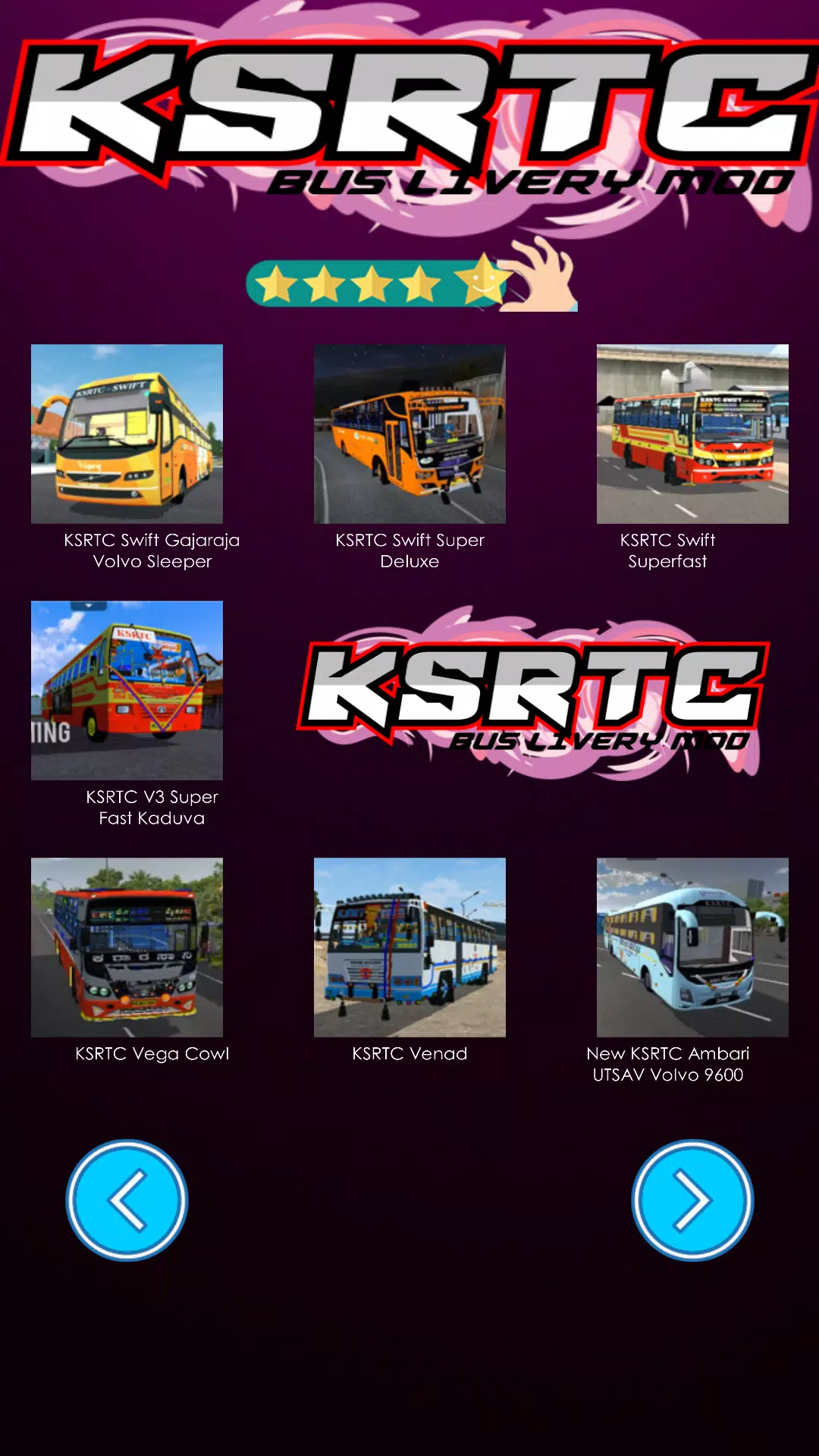 Ksrtc Bus Livery Mod Capture d'écran 3