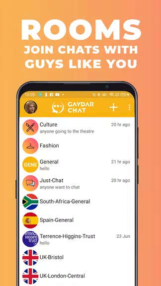 Gaydar Chat应用截图第0张