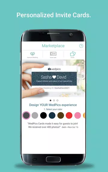 WedPics - Wedding Photo App Tangkapan skrin 3
