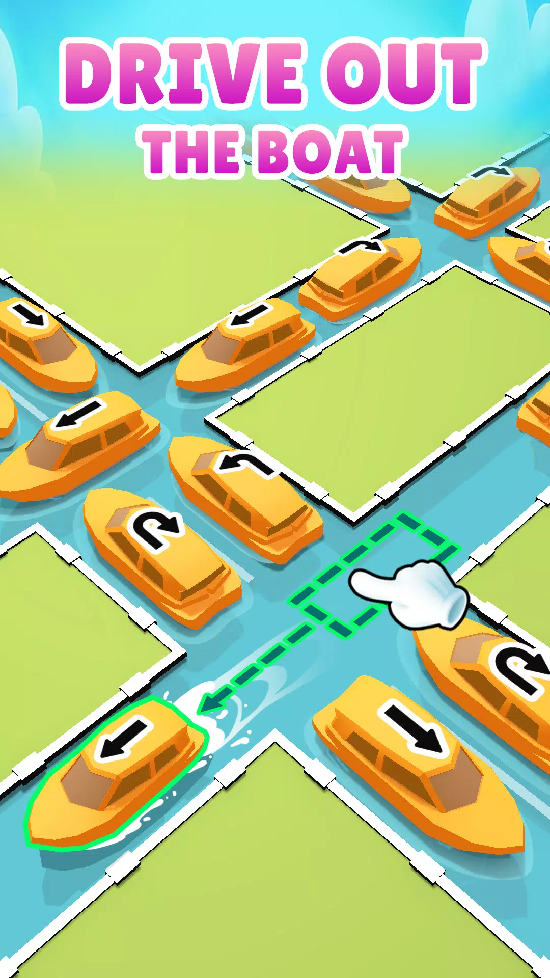 Canal Jam:Traffic Escape Captura de pantalla 0