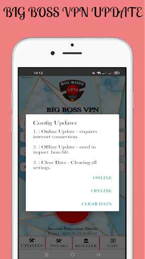 BIG BOSS VPN Ảnh chụp màn hình 3