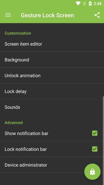 Gesture Lock Screen Captura de pantalla 2