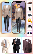 Men Suit Photo Editor- Effects Zrzut ekranu 3