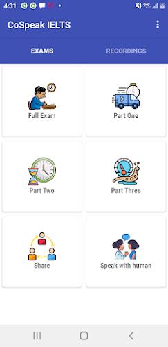 CoSpeak: IELTS Speaking master ဖန်သားပြင်ဓာတ်ပုံ 0