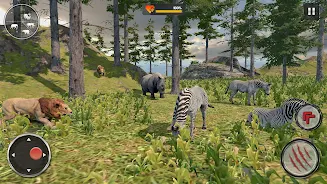 Wild Lion RPG Animal Simulator Captura de tela 0