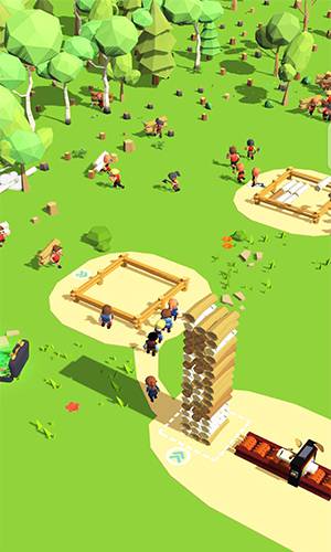 Lumber Empire: Idle Wood Inc ဖန်သားပြင်ဓာတ်ပုံ 2