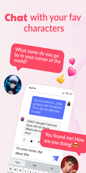 Ohai - Chat with AI Friends應用截圖第2張