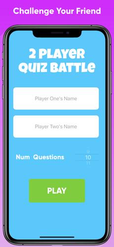 2 Player Quiz Capture d'écran 0