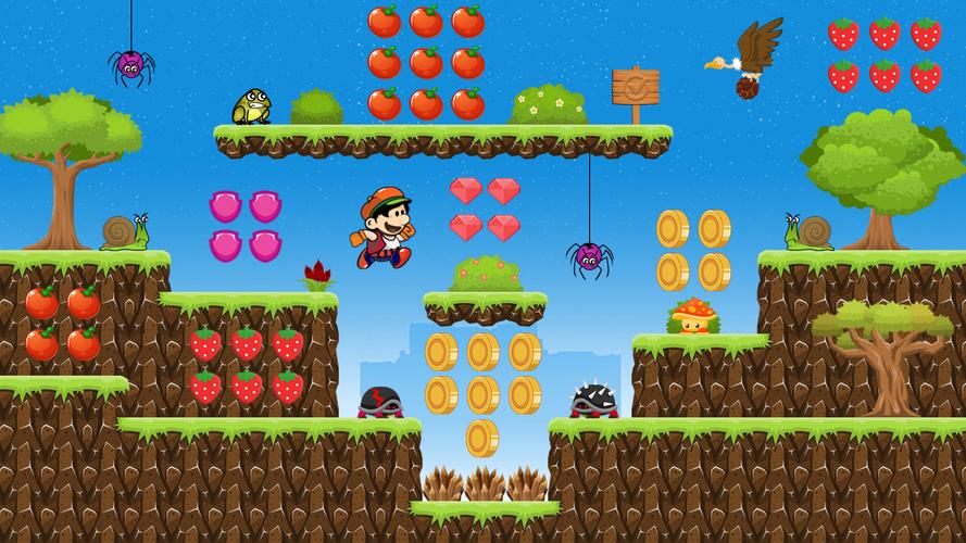 Super Nob Run: アドベンチャージャングルゲーム スクリーンショット 3