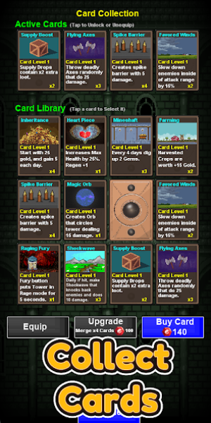 Lone Tower Roguelike Defense MOD Tangkapan skrin 2