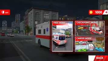 city ambulance game スクリーンショット 1