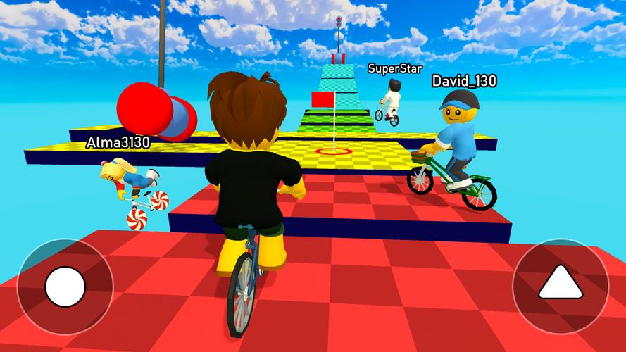 Obby bike: Parkour Adventure應用截圖第0張