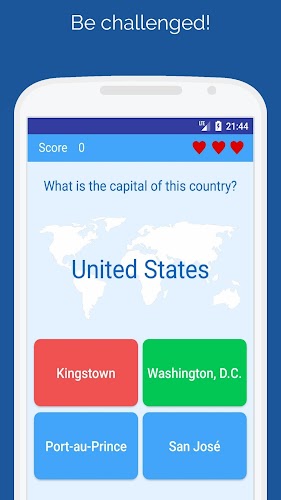 Capitals of the countries Quiz應用截圖第1張