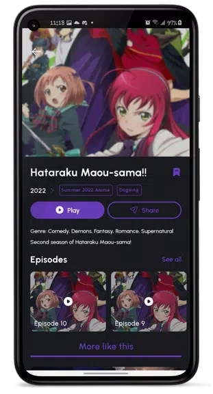 Kana: Watch Anime App ဖန်သားပြင်ဓာတ်ပုံ 3
