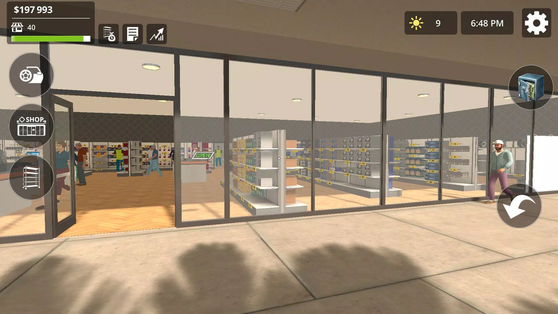 Auto Parts Store Simulator Скриншот 1