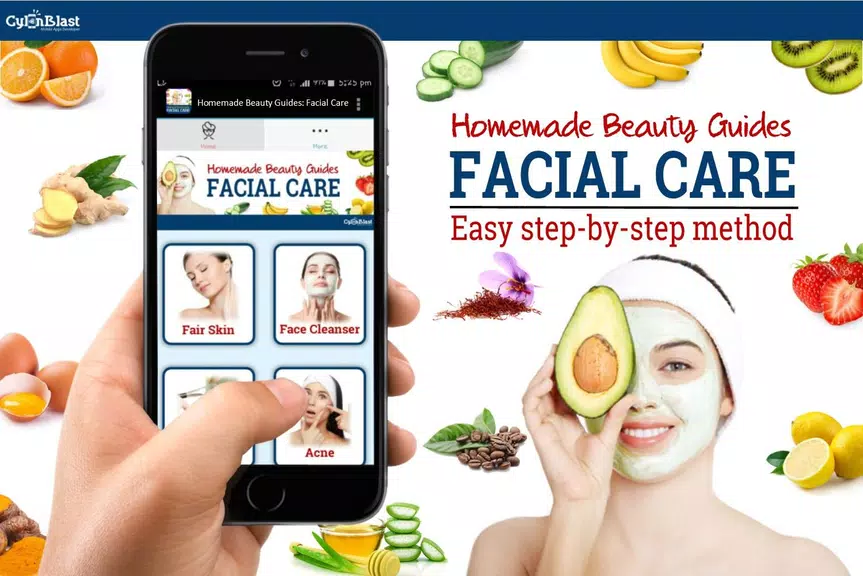 Homemade Beauty: Facial Care Ảnh chụp màn hình 0