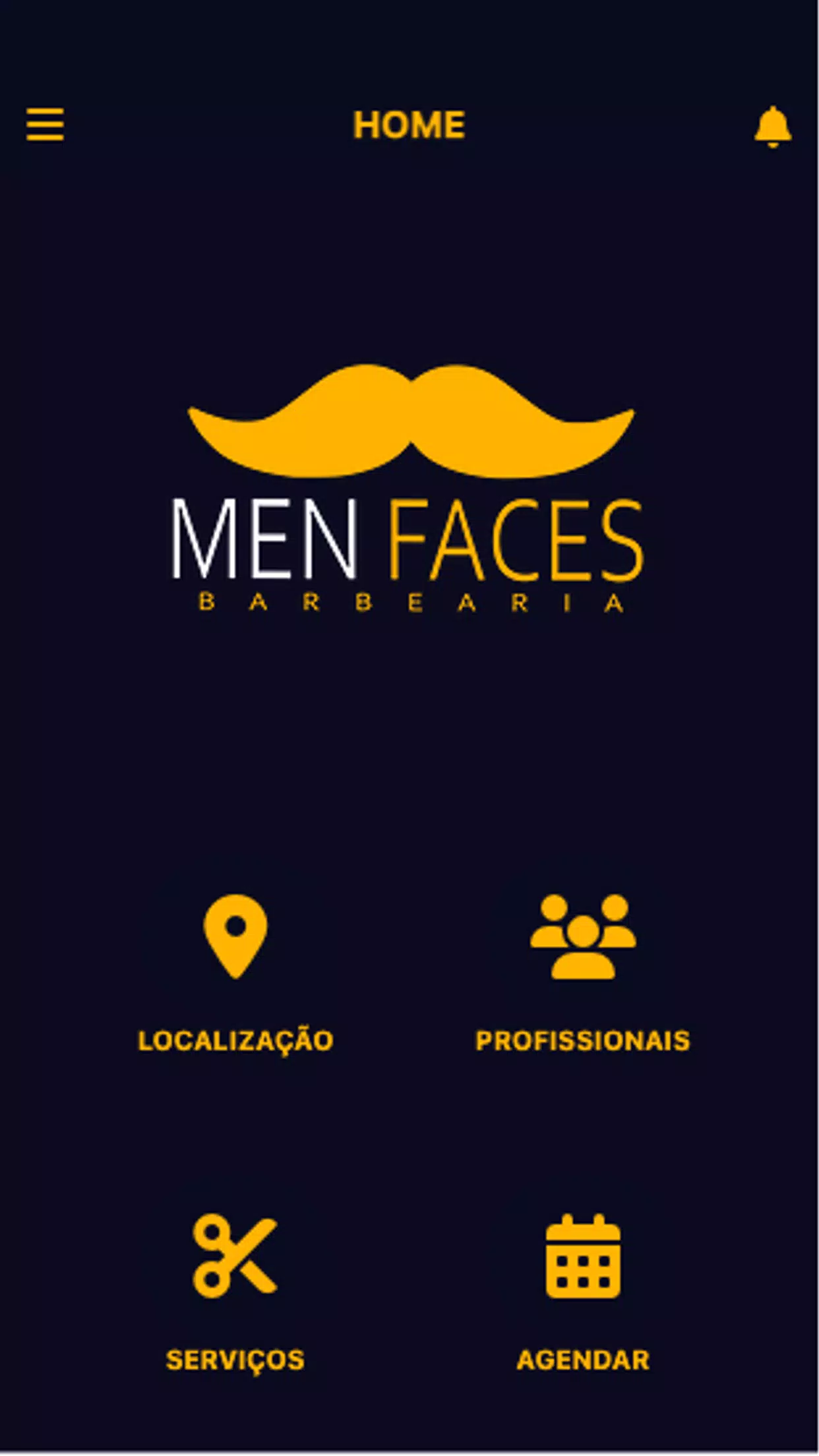 Men Faces Barbearia Zrzut ekranu 0