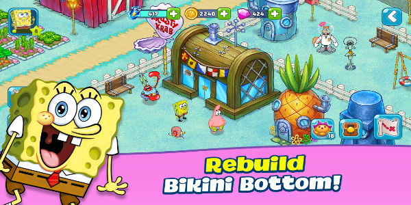 Bob Esponja Aventuras: Em um mod Jam