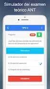 Simulador Examen ANT Ecuador Capture d'écran 0