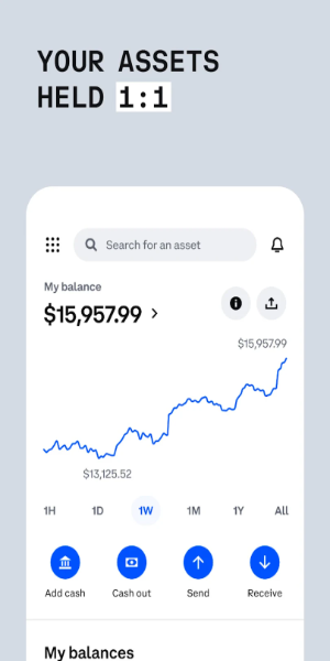 Coinbase: Buy Bitcoin & Ether スクリーンショット 1