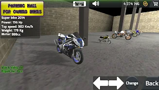 Motorbike 3D Drag Race应用截图第0张