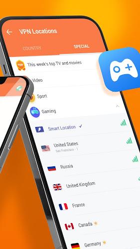 Turbo VPN Lite - быстрый VPN Скриншот 1