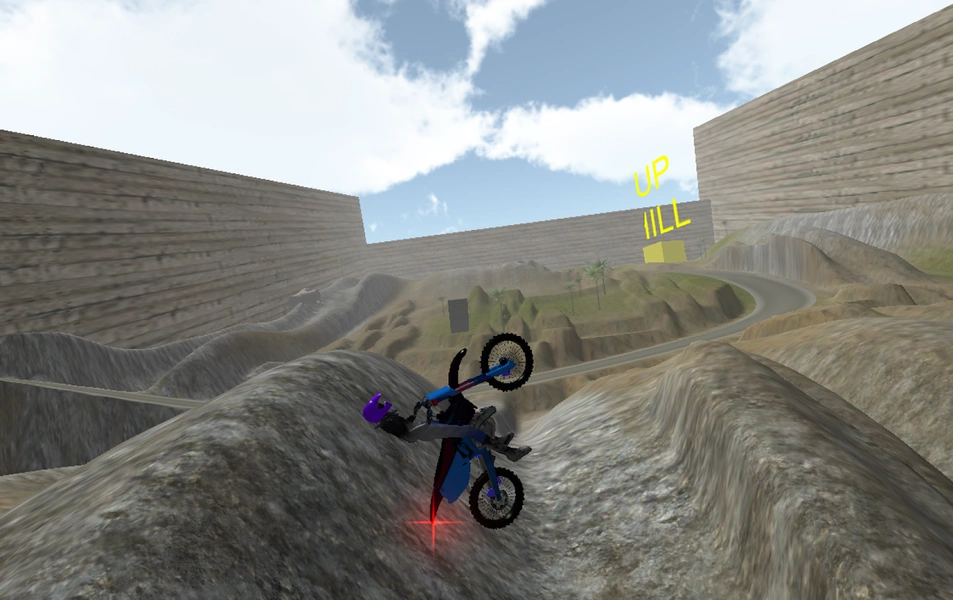 Motocross Uphill Park スクリーンショット 1