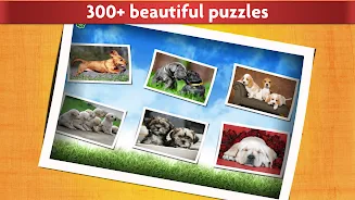 Dogs Jigsaw Puzzles Game Tangkapan skrin 1