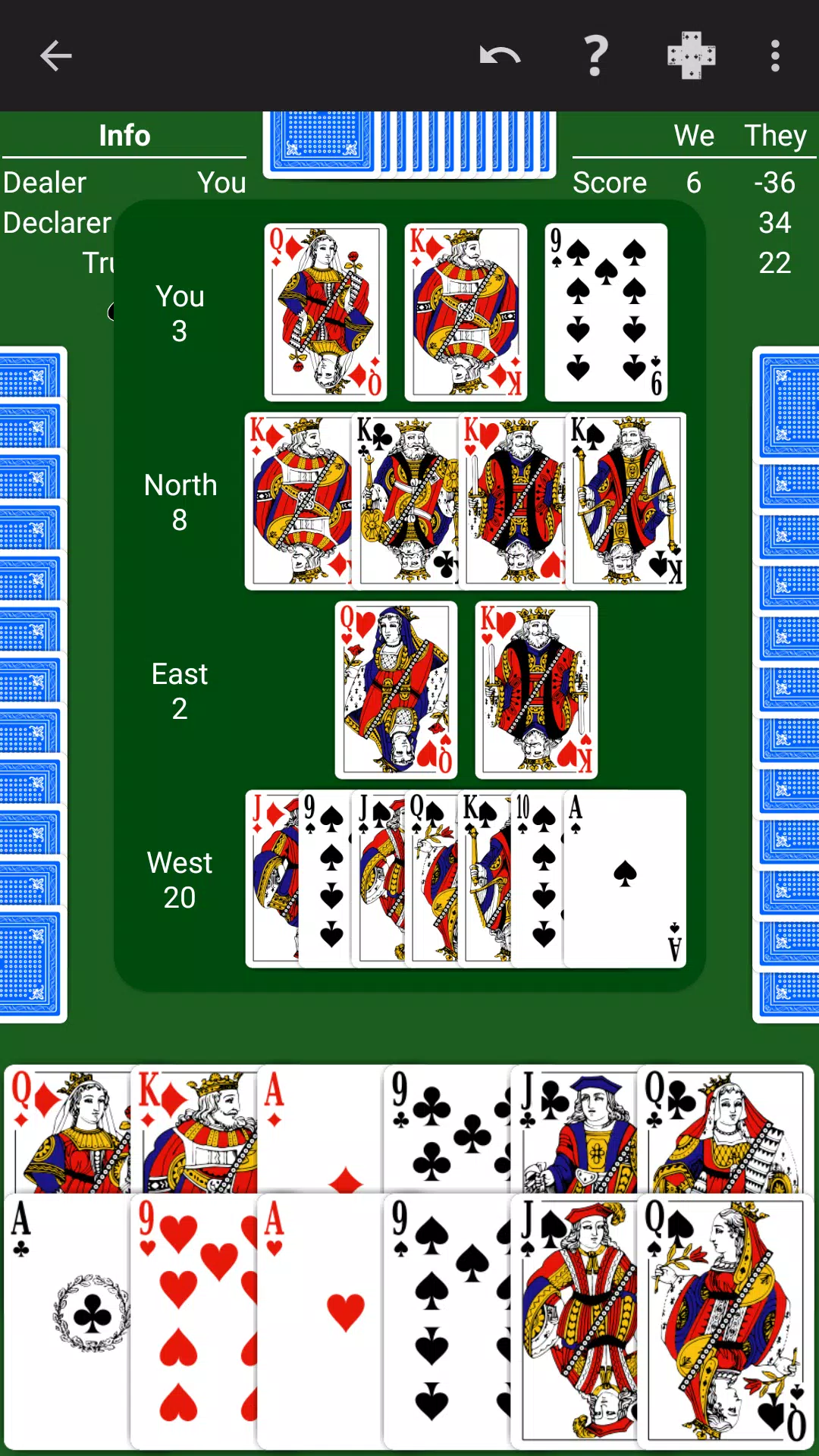 Pinochle - Expert AI ภาพหน้าจอ 1