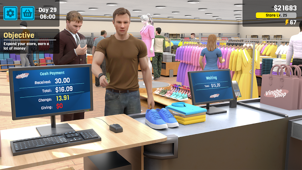 Clothing Store Simulator Mod應用截圖第2張