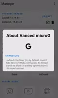 Vanced microG ဖန်သားပြင်ဓာတ်ပုံ 3