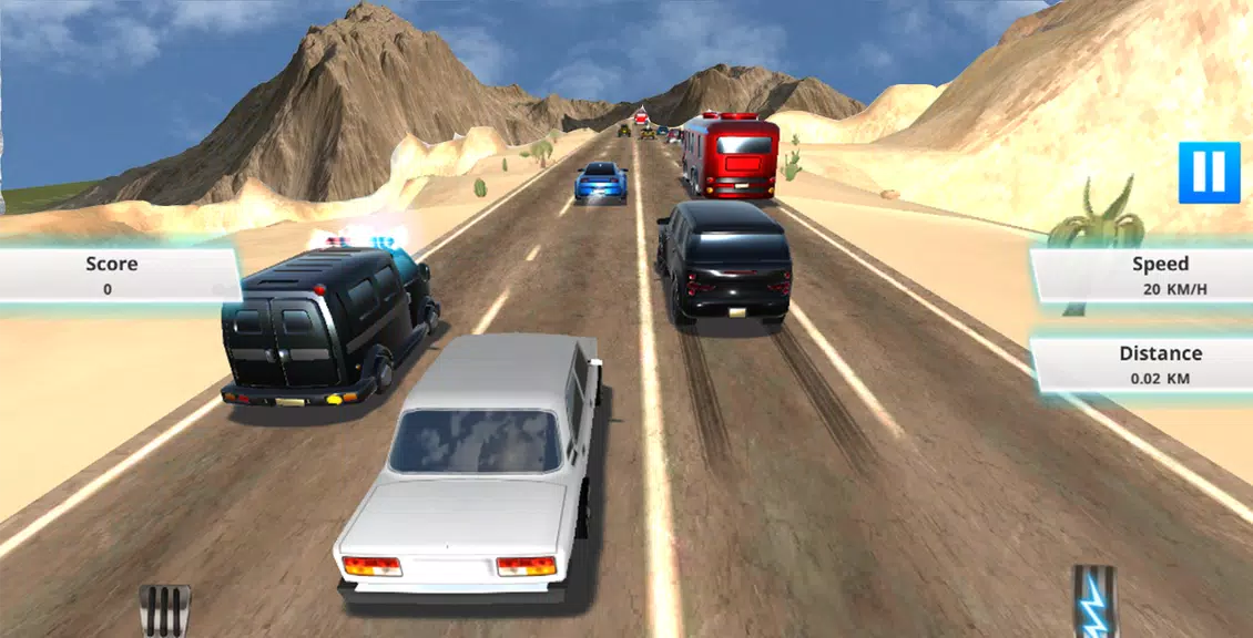 Traffic Rider : Car Race Game應用截圖第0張