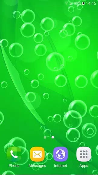 Bubble Live Wallpaper Zrzut ekranu 1