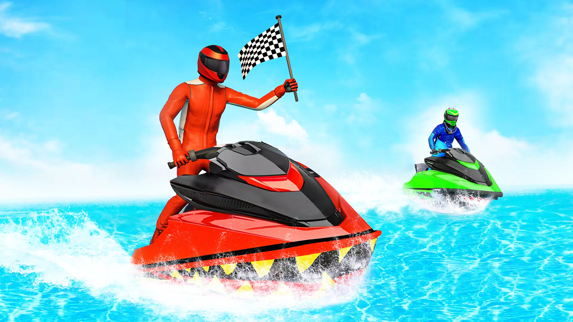 Jet Ski Games Boat Racing Game 스크린샷 0