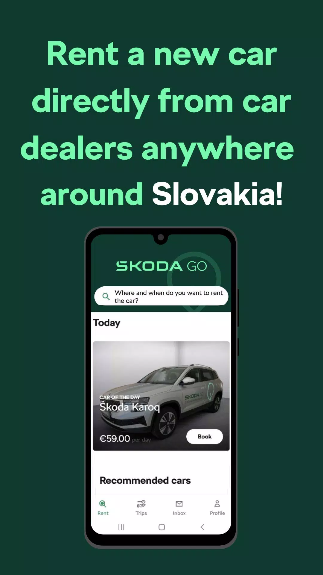 Škoda GO Capture d'écran 1