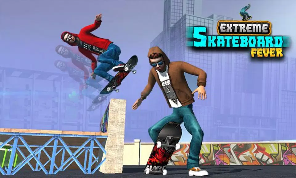 Touch SkateBoard: Skate Games Schermafbeelding 2