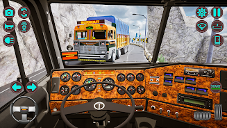 Indian Truck Offroad Cargo Sim Captura de pantalla 3