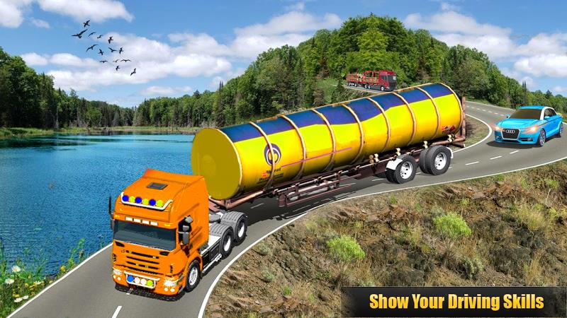 Truck Sim :Modern Tanker Truck स्क्रीनशॉट 2