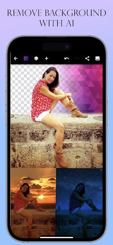 MaskApp photomontage ဖန်သားပြင်ဓာတ်ပုံ 1