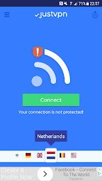 VPN high speed proxy - justvpn ภาพหน้าจอ 0