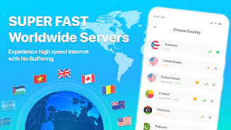 Fast VPN Ultra Fast Proxy VPN স্ক্রিনশট 0