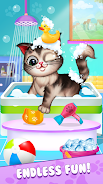 Baby Cat DayCare: Kitty Game Zrzut ekranu 0