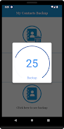 Contacts Backup And Restore स्क्रीनशॉट 1
