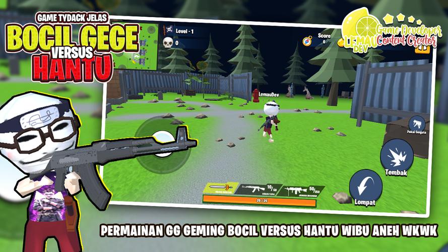 Simulator Bocil vs Hantu Zrzut ekranu 2