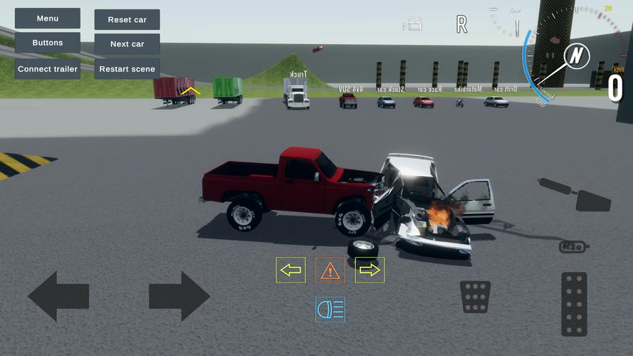 Car Crash Simulator Sandbox 3D ဖန်သားပြင်ဓာတ်ပုံ 0
